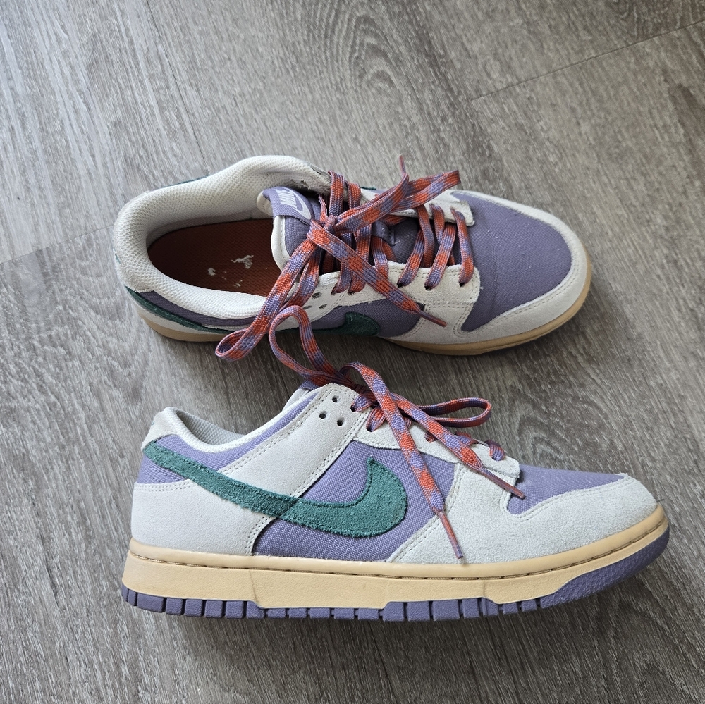 Nike Dunk Low Daybreak Bicoastal Canvas Suede Sneakers - Women's Size 8 - Picture 5 of 5